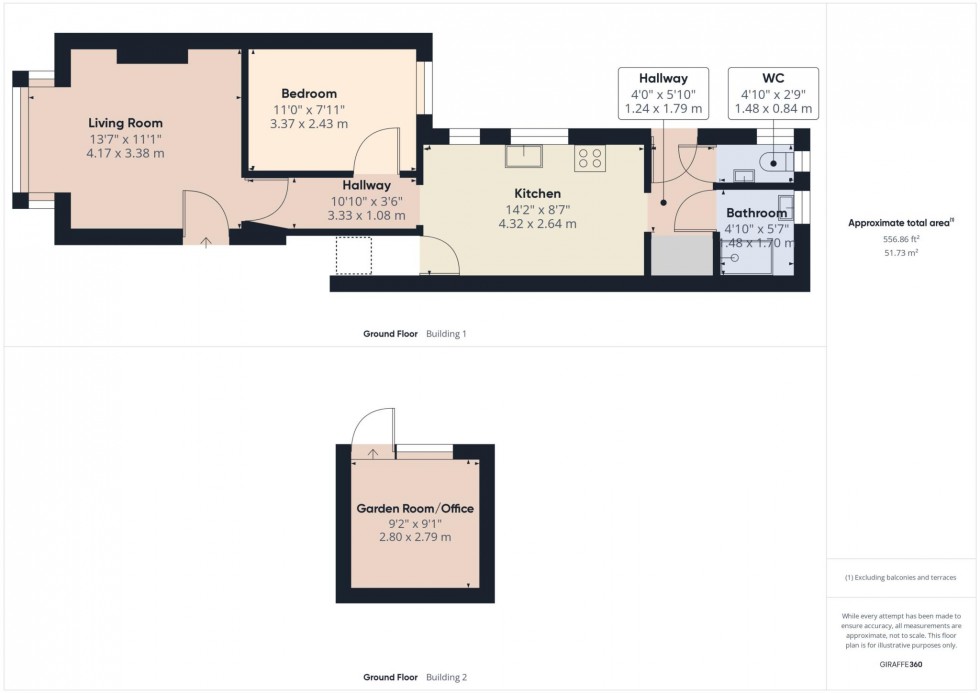 Floorplan for Ascott Road, Town Centre, Aylesbury