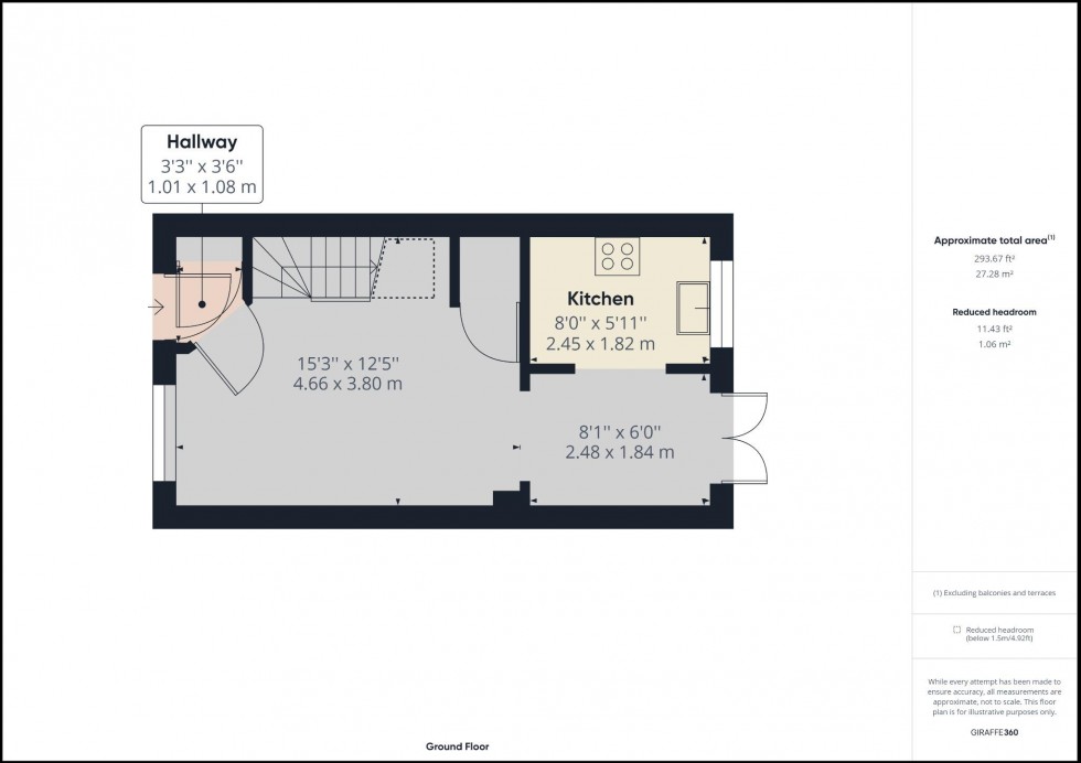 Floorplan for Mill Meadow, Fairford Leys, Aylesbury