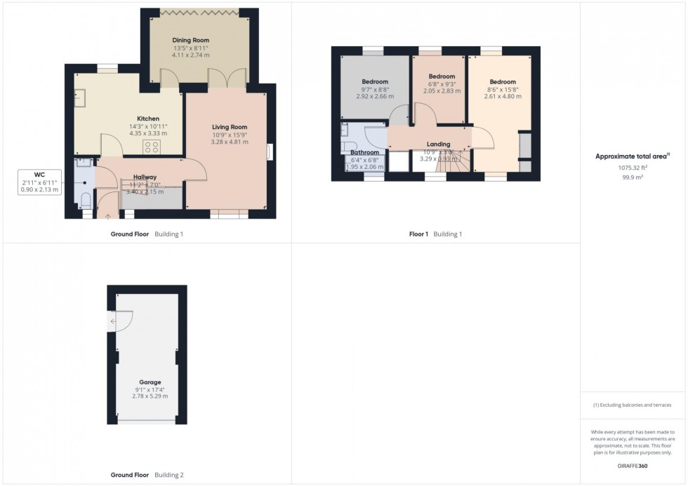 Floorplan for The Comfrey, Watermead, Aylesbury