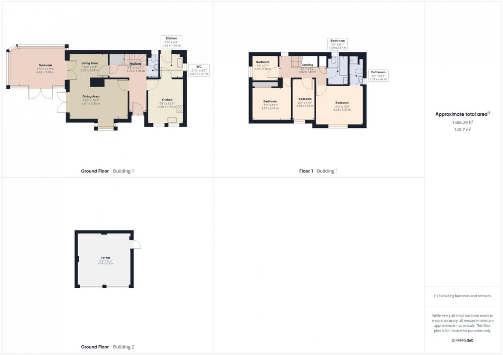 Floorplan for Chaffinch, Watermead, Aylesbury