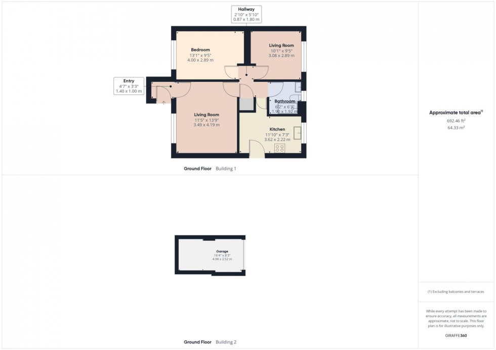 Floorplan for Orwell Drive, Hawkslade, Aylesbury