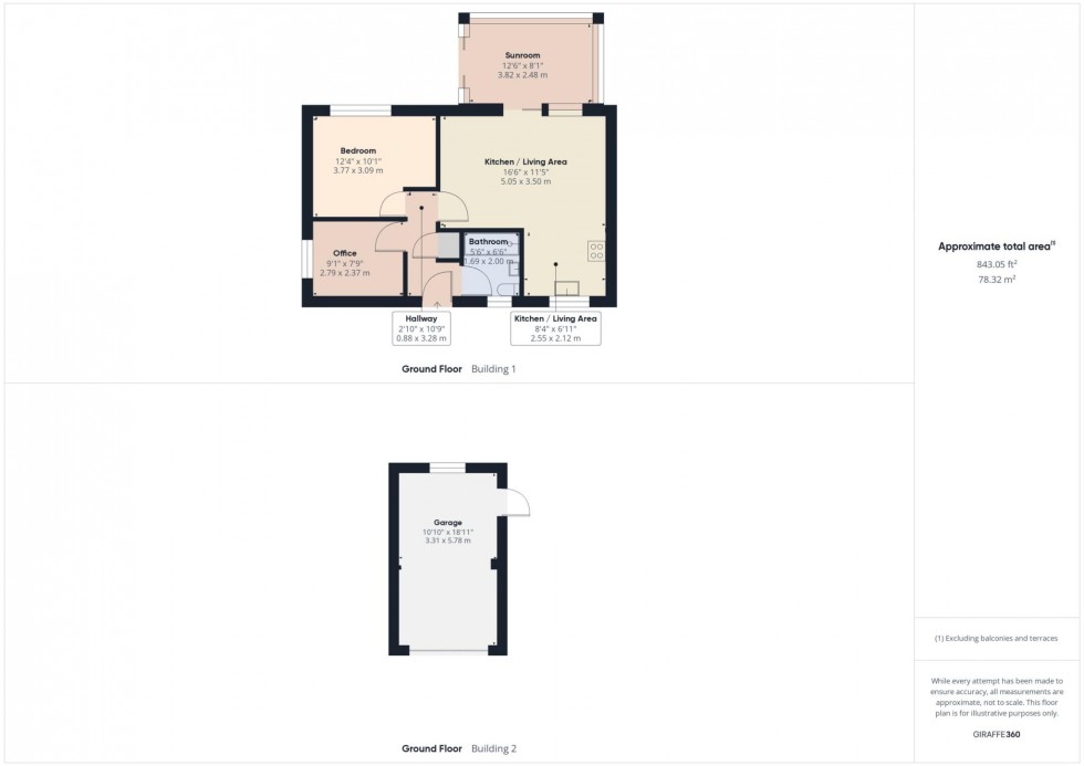 Floorplan for Bowmont Drive, Hawkslade, Aylesbury