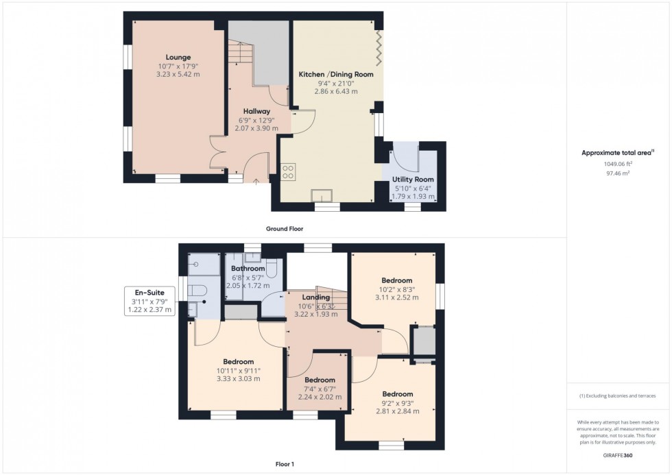 Floorplan for Fairford Leys Way, Fairford Leys, Aylesbury