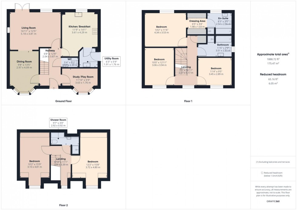 Floorplan for Tamarisk Way, Hampden Hall, Aylesbury