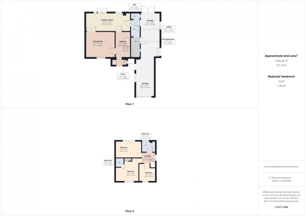 Floorplan for Thrasher Road, Southcourt, Aylesbury