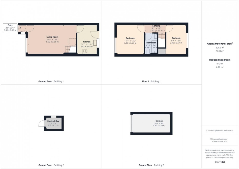 Floorplan for Ditchingham Close, Hartwell, Aylesbury