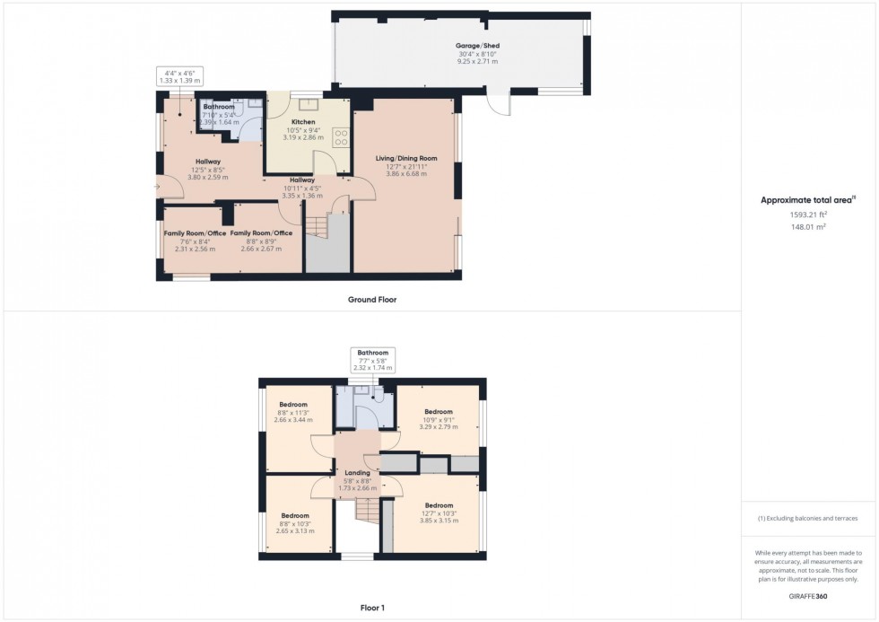 Floorplan for Wynford Green, Chiltern Park, Aylesbury