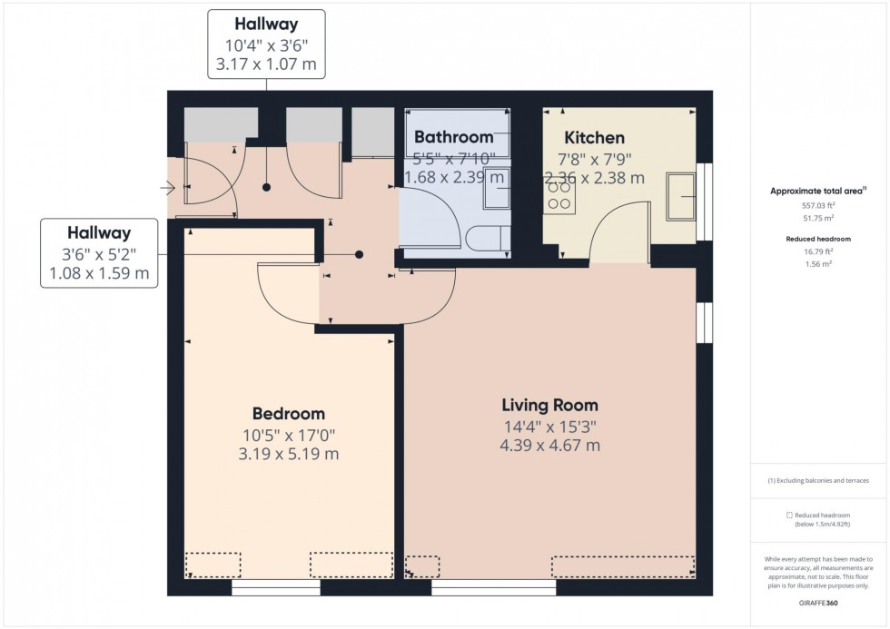 Floorplan for Dormer Close, The Willows, Aylesbury