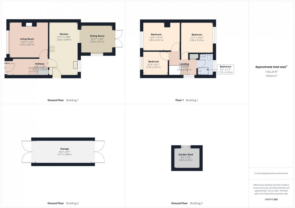 Floorplan for Welbeck Avenue, Bedgrove, Aylesbury