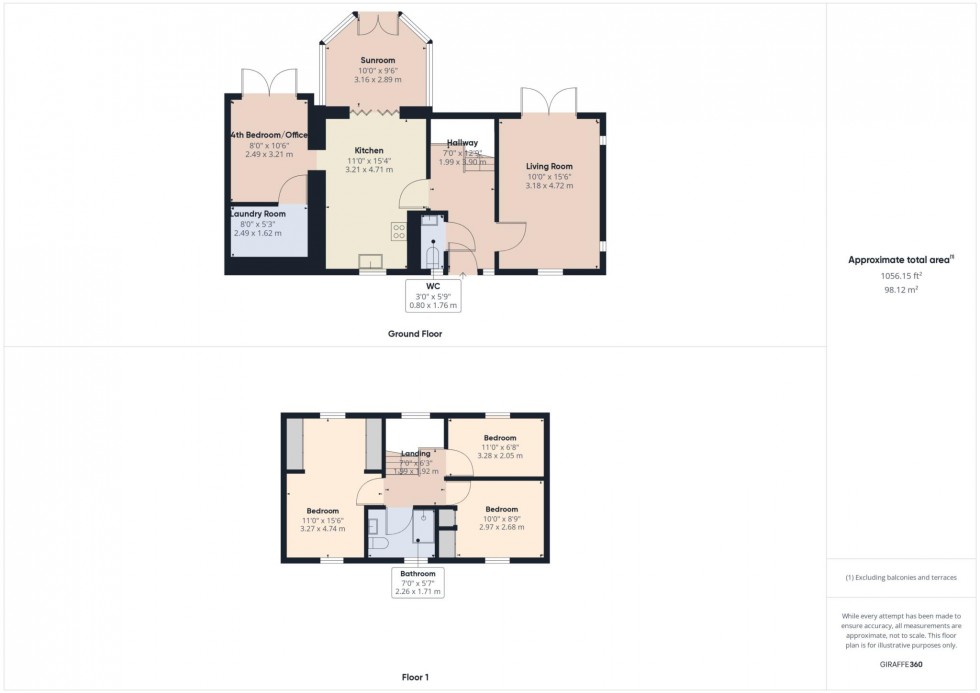 Floorplan for The Comfrey, Watermead, Aylesbury