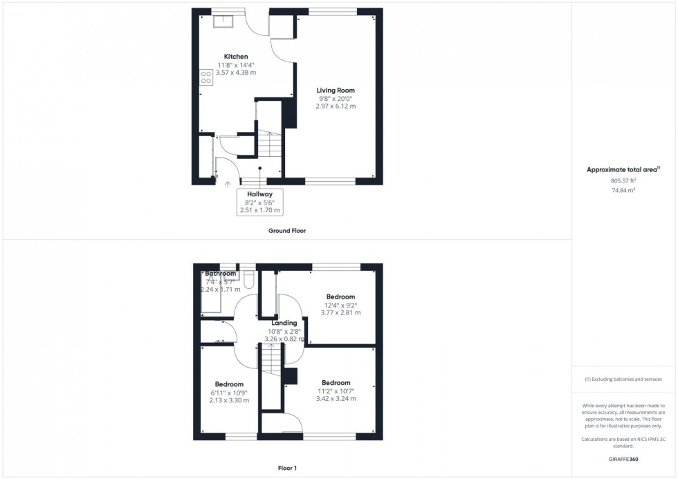 Floorplan for Meadowcroft, Aylesbury, Buckinghamshire