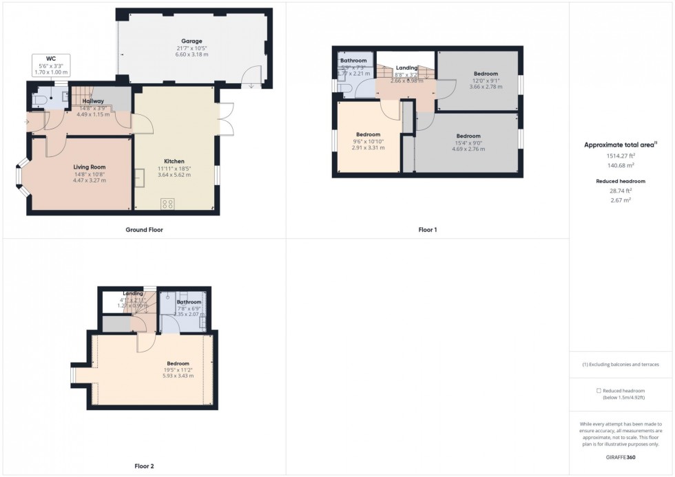 Floorplan for Emperor Lane, Kingsbrook, Aylesbury