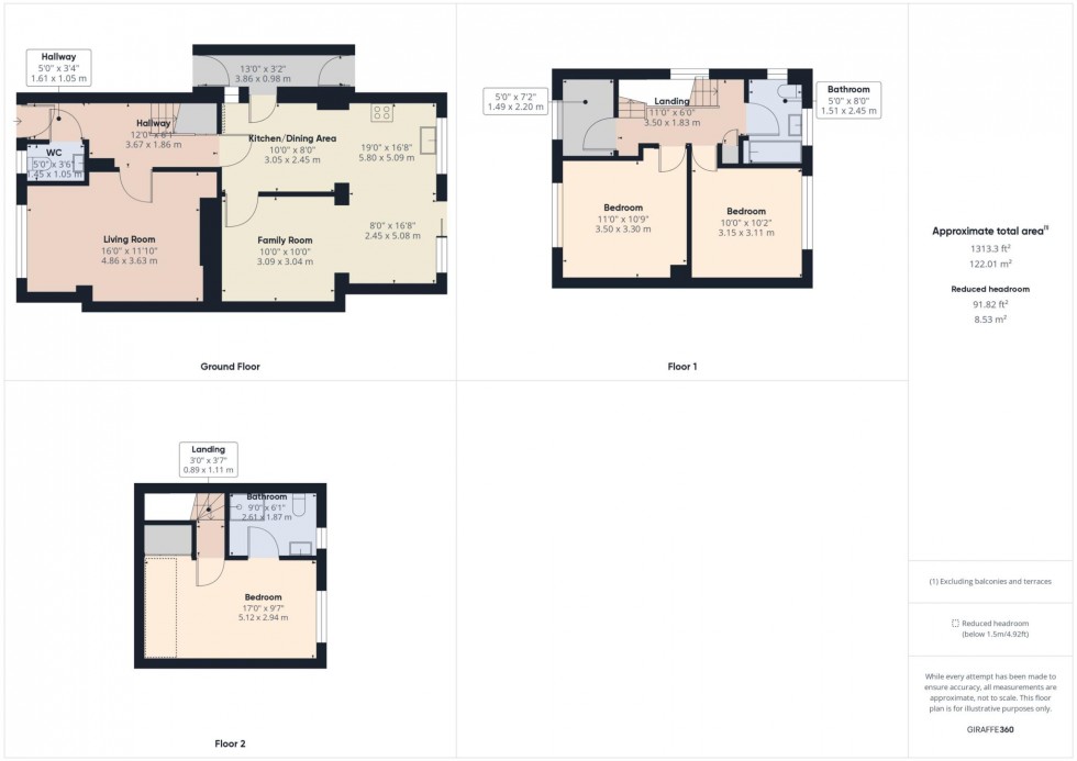 Floorplan for Barnsbury Avenue, Broughton, Aylesbury