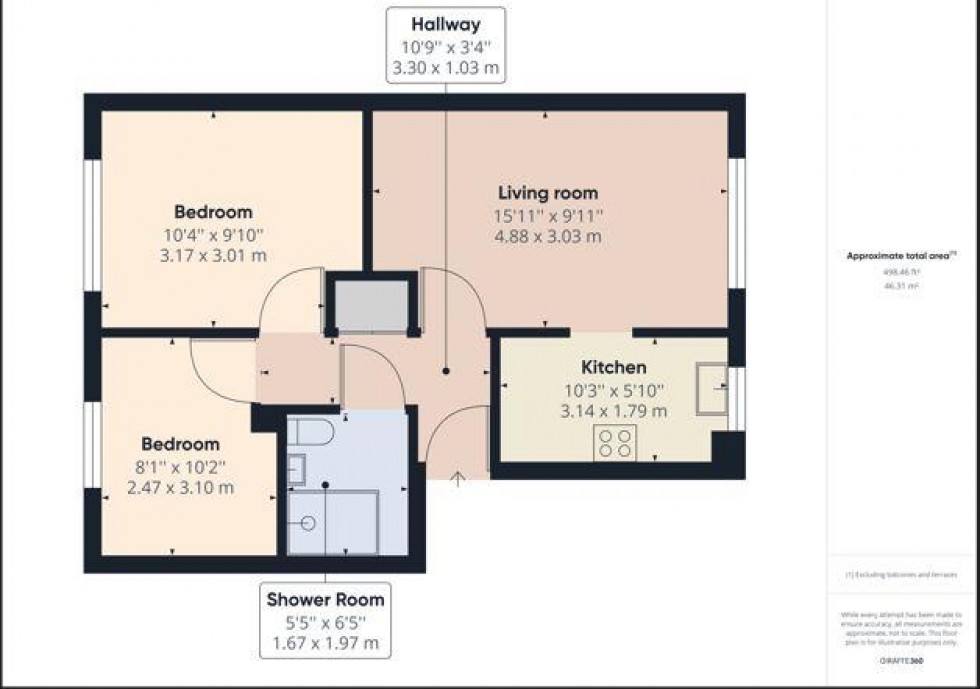 Floorplan for Whitehead Way, Lavender Grange, Aylesbury