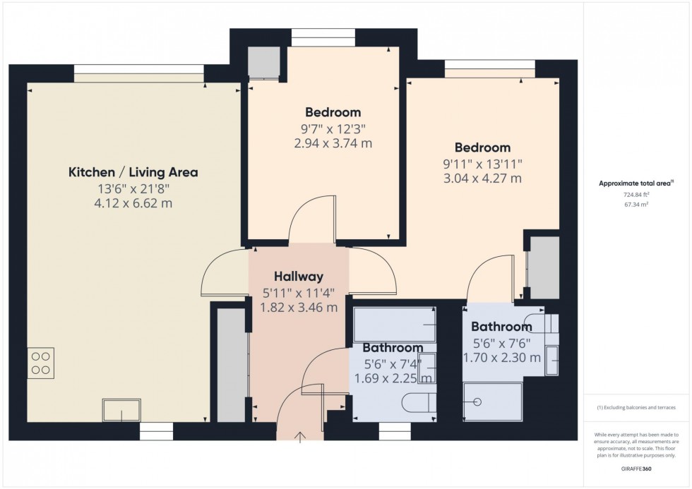 Floorplan for Provis Wharf, Aylesbury, Buckinghamshire