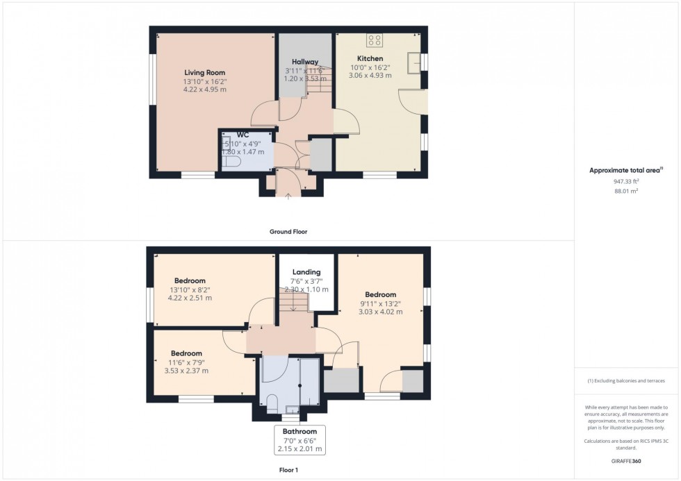 Floorplan for Finch Street, Kingsbrook, Aylesbury