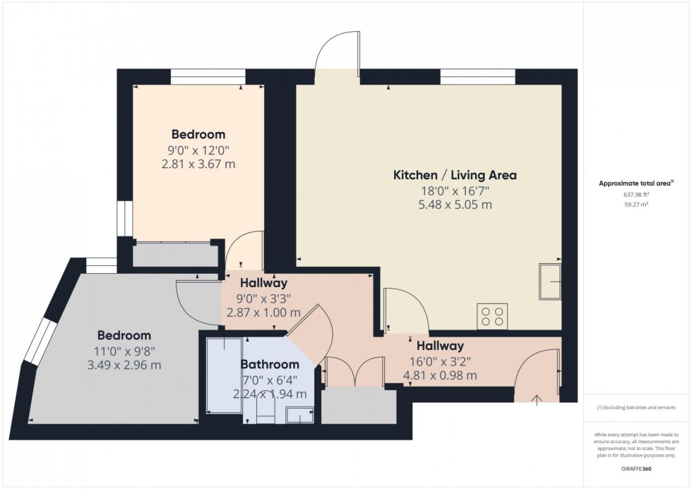 Floorplan for Buckingham Street, Aylesbury, Buckinghamshire