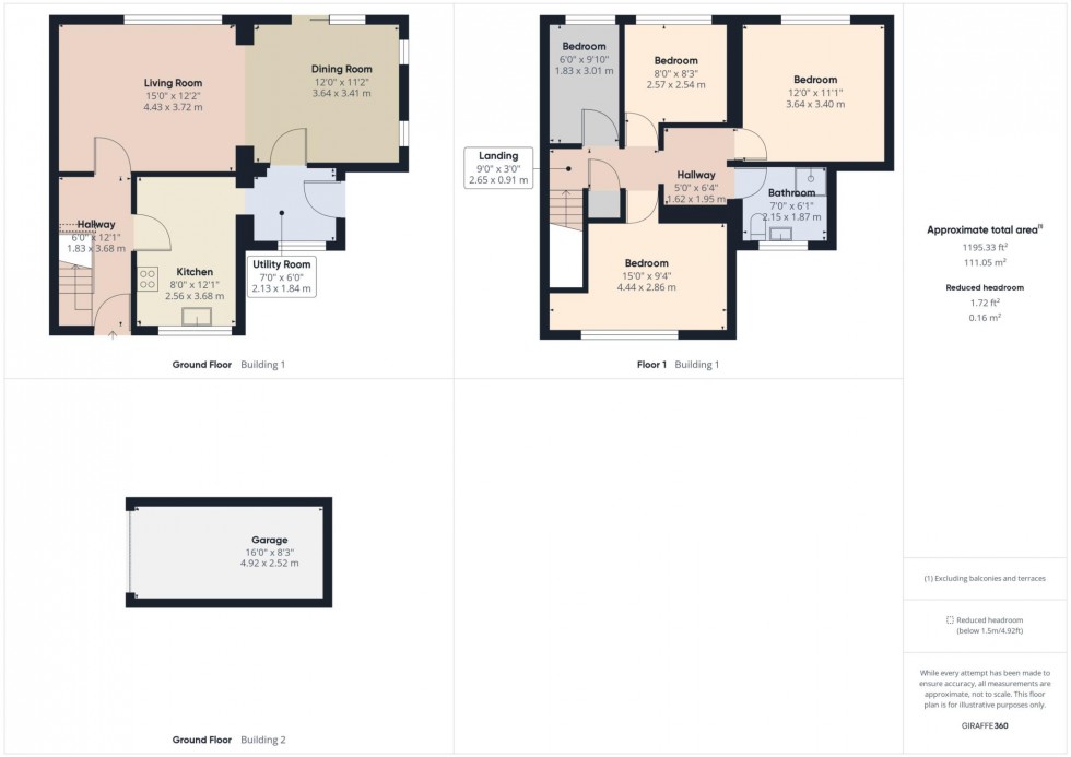 Floorplan for Roberts Drive, Aylesbury