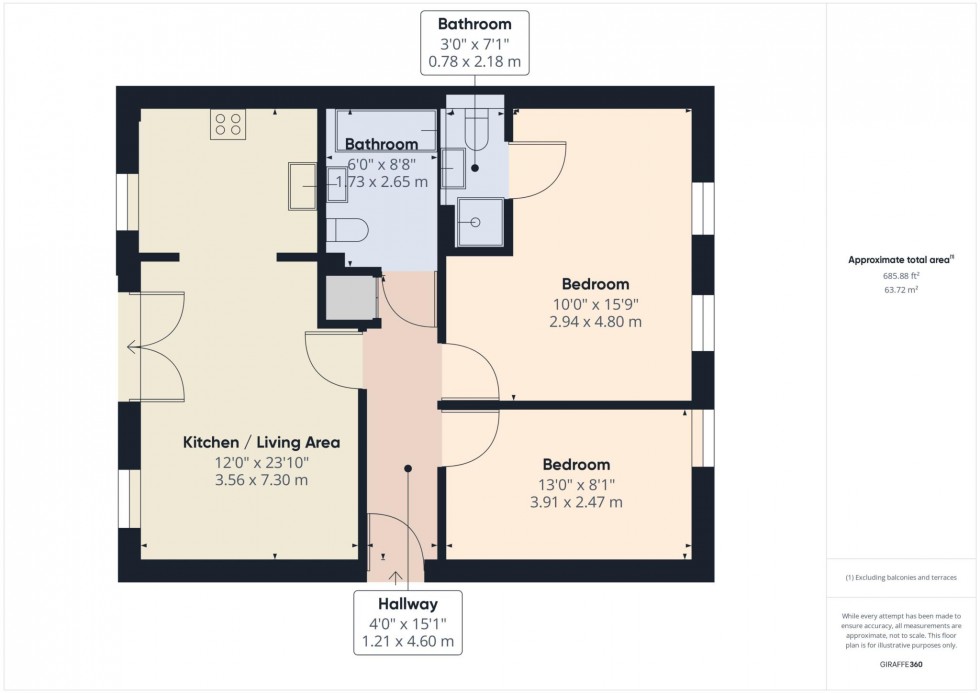 Floorplan for Florey Gardens, Aylesbury, Buckinghamshire