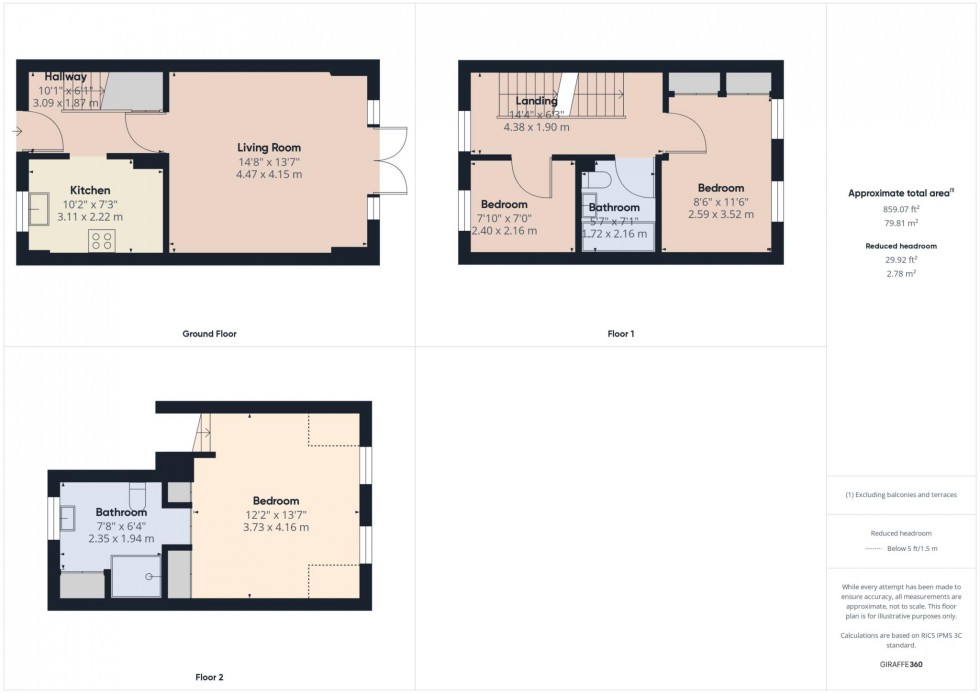 Floorplan for Whinchat, Watermead, Aylesbury