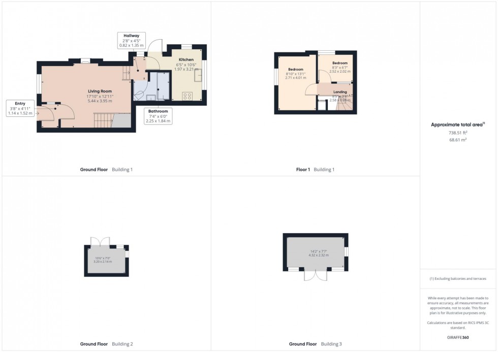 Floorplan for The Strand, Quainton, Buckinghamshire