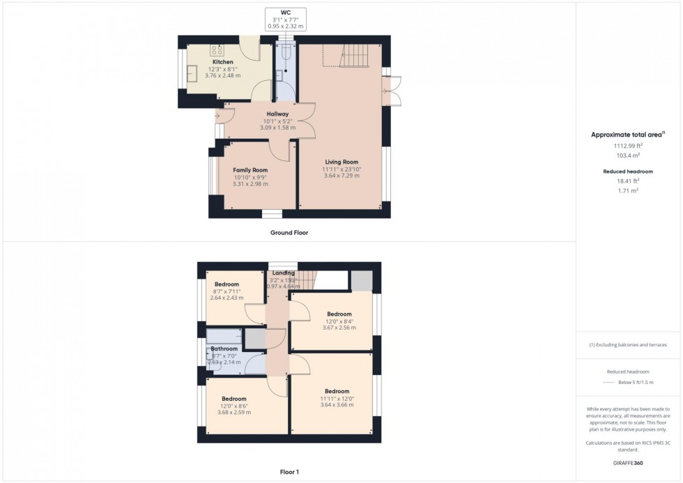 Floorplan for Hoods Farm Close, Bierton, Aylesbury