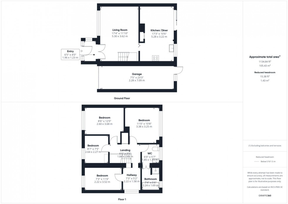 Floorplan for Savernake Road, Aylesbury, Buckinghamshire