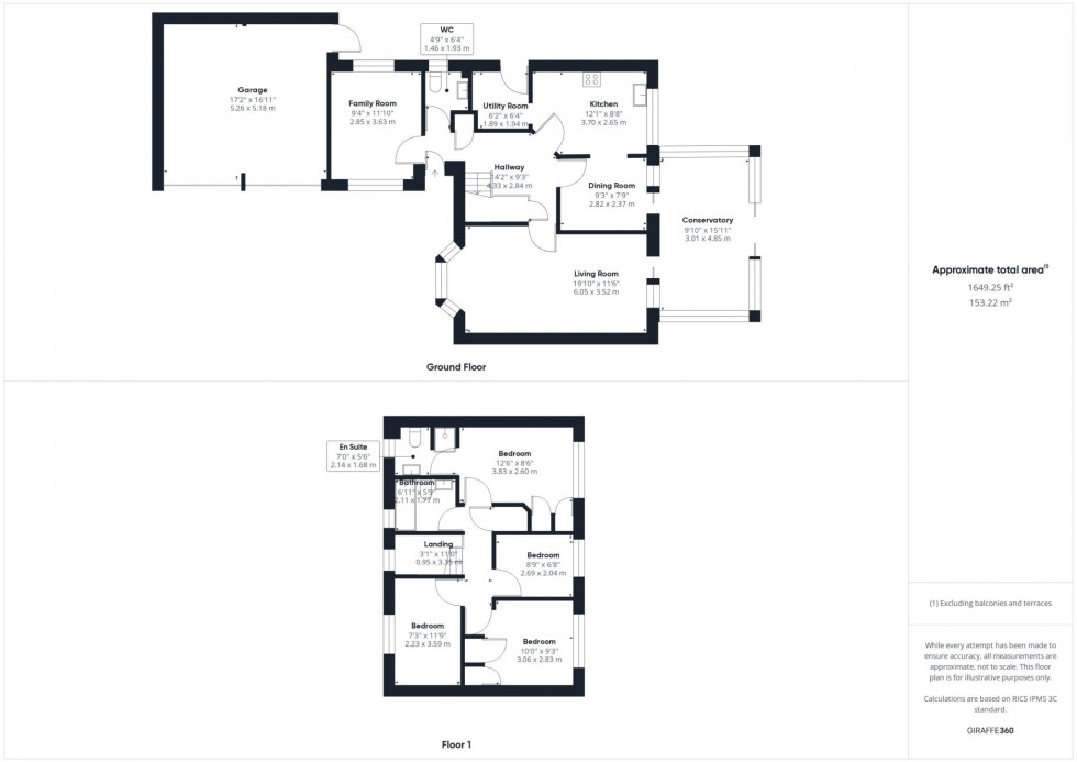 Floorplan for The Meadows, Whitchurch, Aylesbury