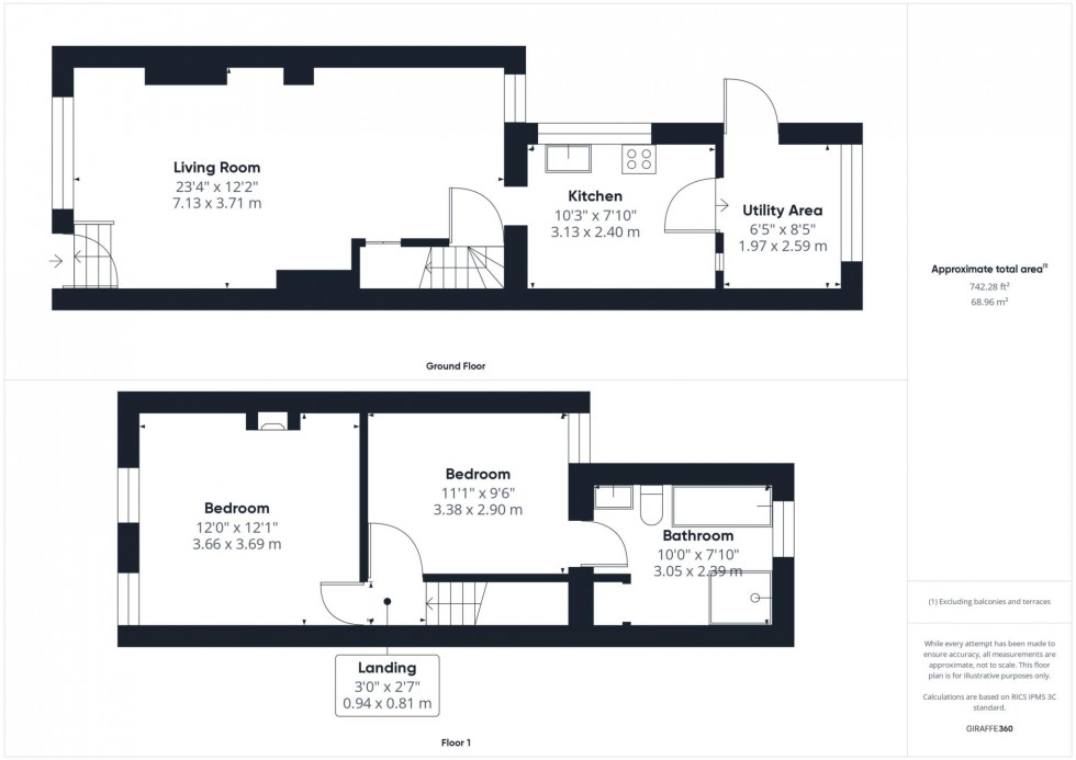 Floorplan for Northern Road, Aylesbury, Buckinghamshire