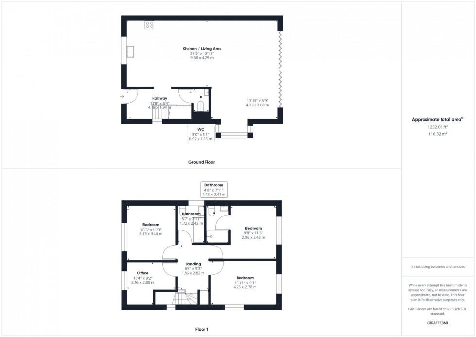 Floorplan for The Spiert, Stone, Aylesbury