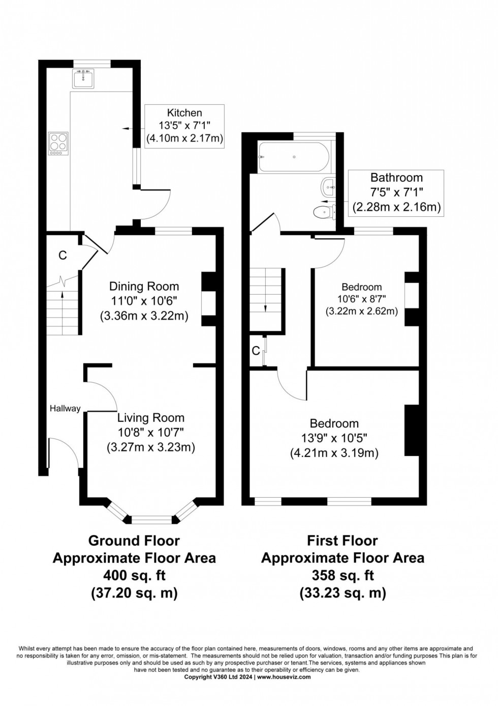 Floorplan for Grecian Street, Aylesbury, Buckinghamshire