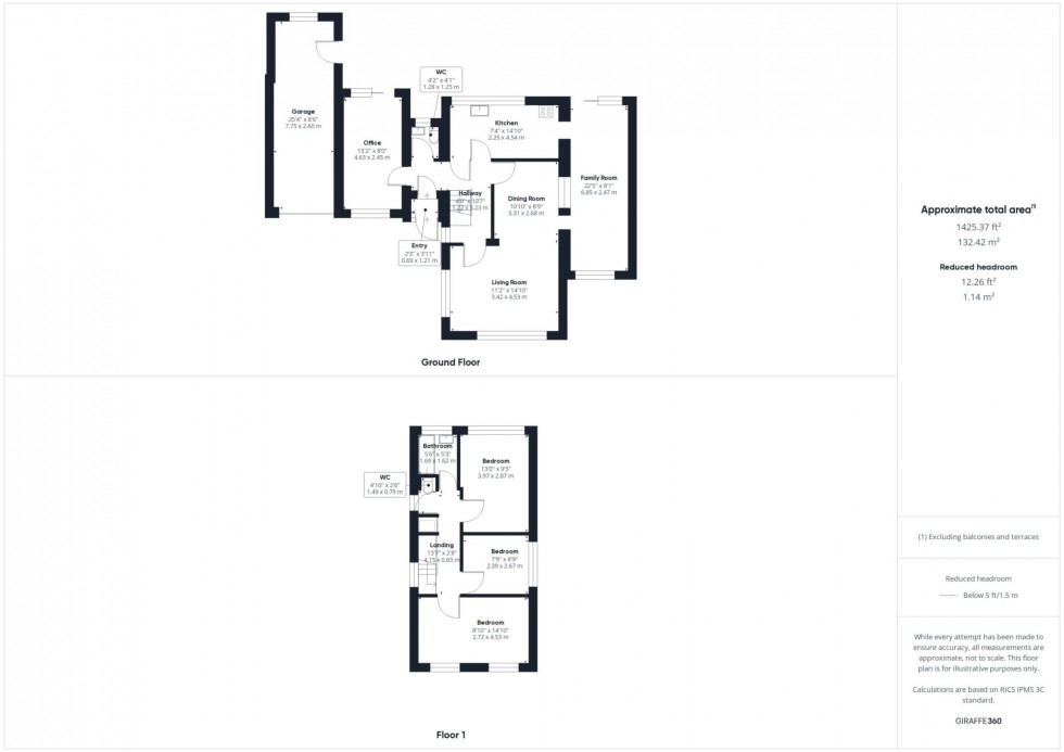 Floorplan for Turnfurlong Lane, Aylesbury, Buckinghamshire