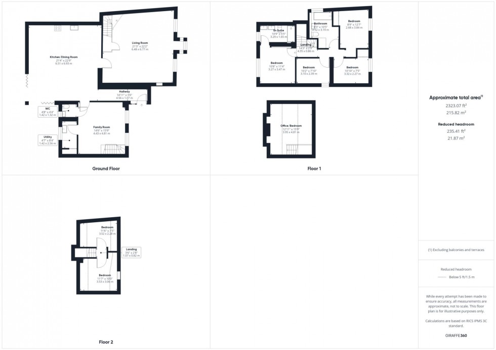 Floorplan for Baker Street, Waddesdon, Aylesbury