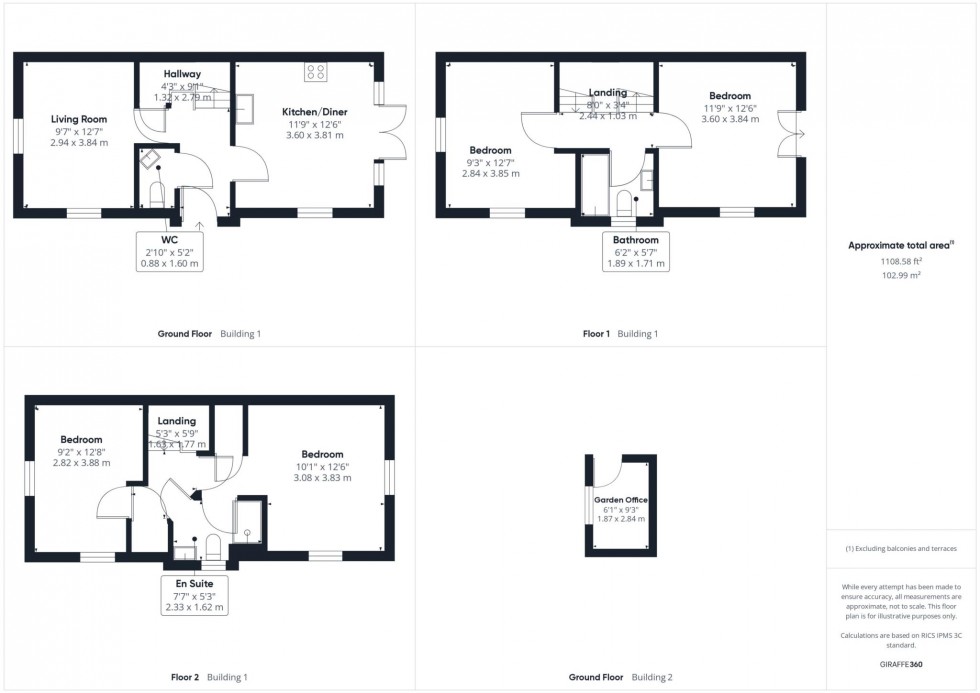 Floorplan for Signal Path, Kingsbrook, Aylesbury