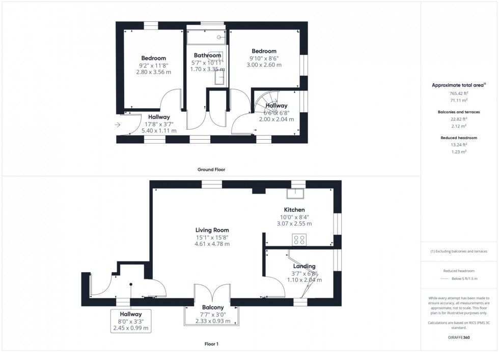 Floorplan for Crowell Mews, Fairford Leys, Aylesbury