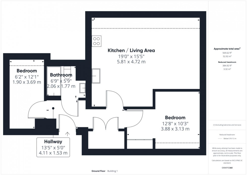 Floorplan for Hartopp House, Aylesbury, Buckinghamshire