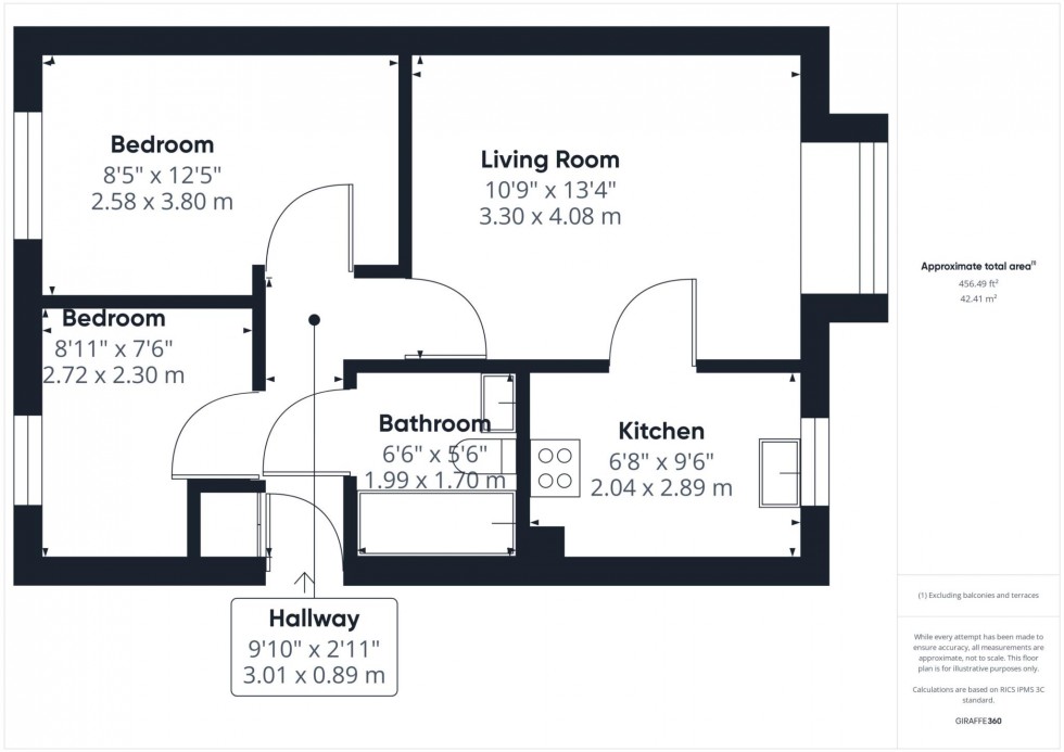 Floorplan for Churchill Court, Beaconsfield Road, Aylesbury