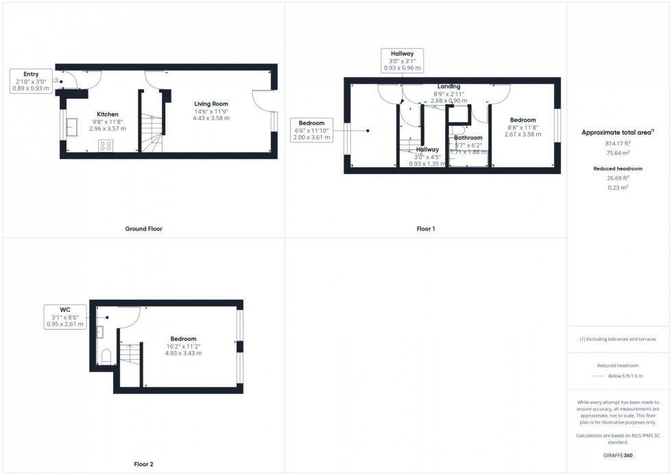 Floorplan for Shakespeare Orchard, Grendon Underwood, Aylesbury