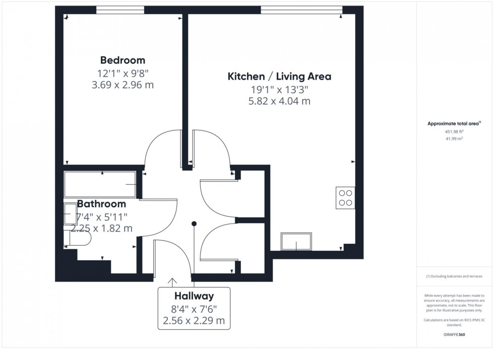 Floorplan for Kerr Place, Aylesbury, Buckinghamshire