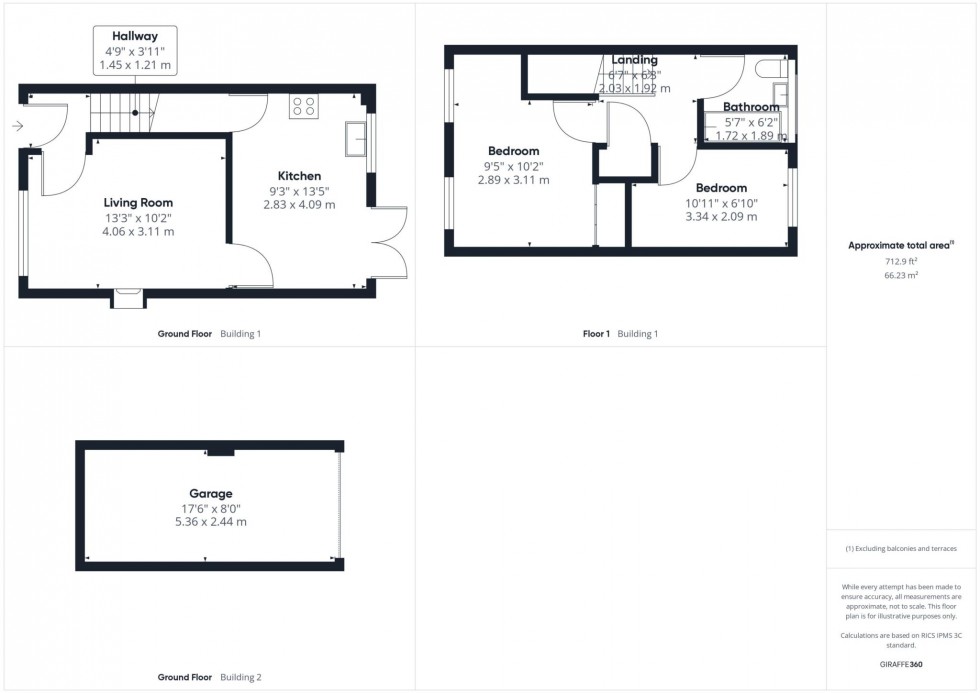 Floorplan for Lavender Walk, The Willows, Aylesbury