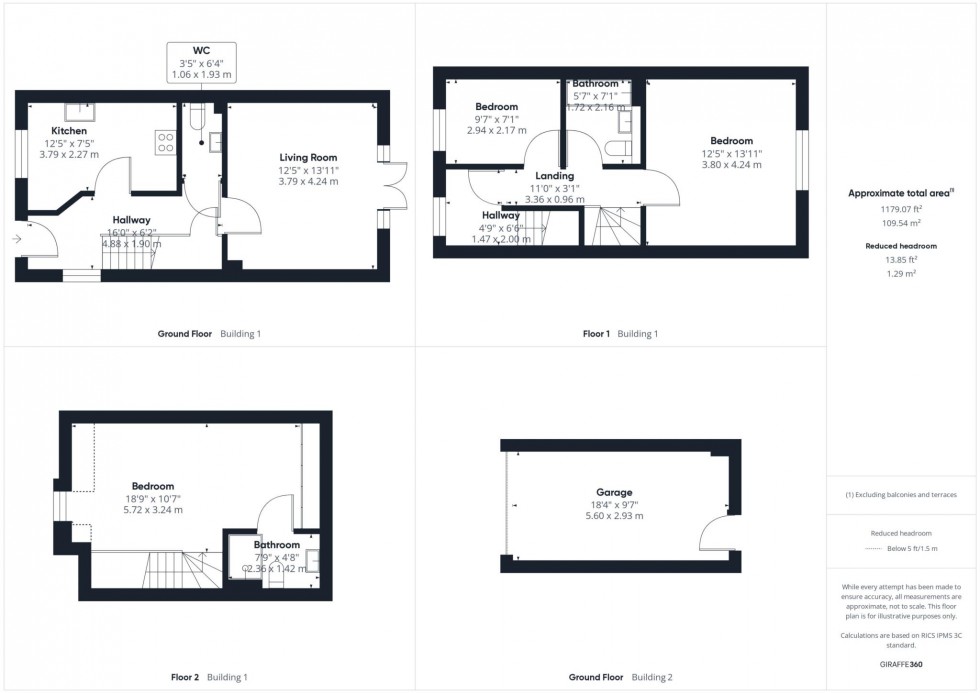 Floorplan for Merton Close, Berryfields, Aylesbury