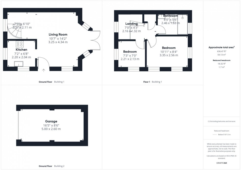 Floorplan for Lark Vale, Watermead, Aylesbury