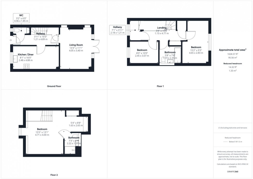 Floorplan for Herman Street, Berryfields, Aylesbury