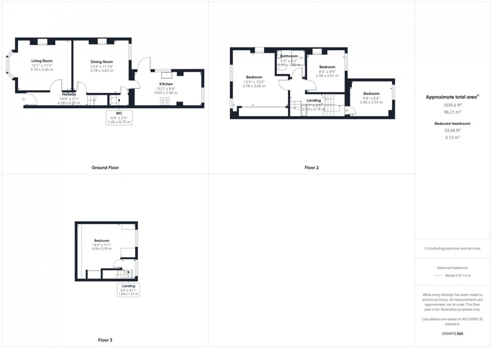 Floorplan for Aylesbury Road, Wendover, Aylesbury