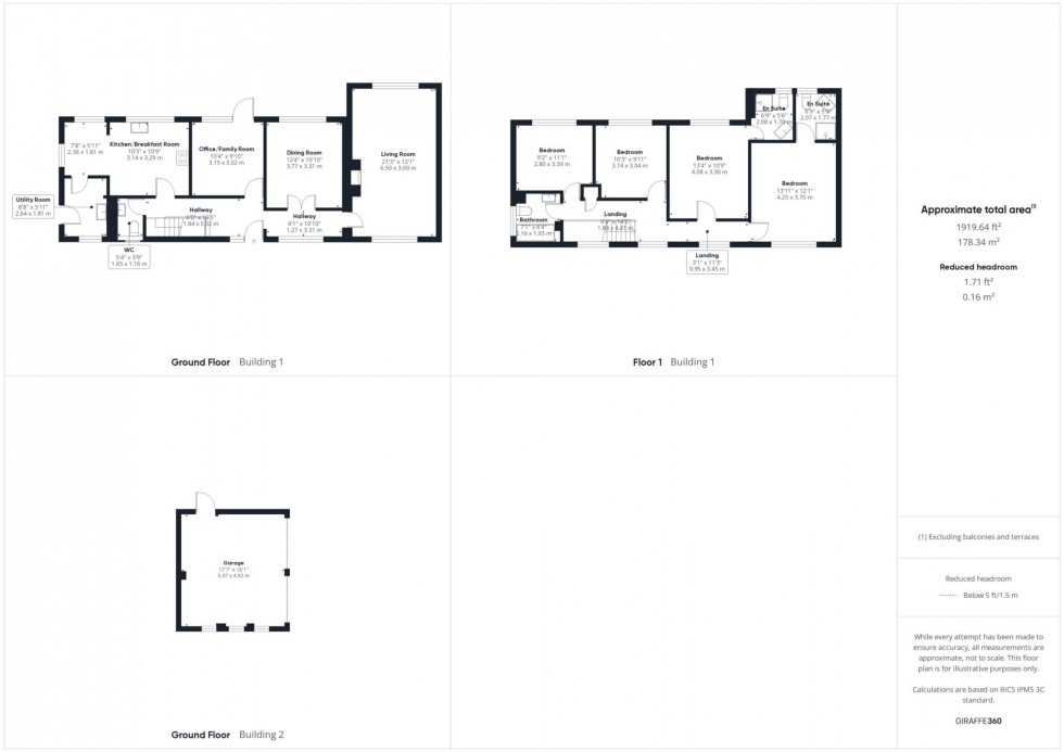 Floorplan for Meadoway, Stone, Aylesbury