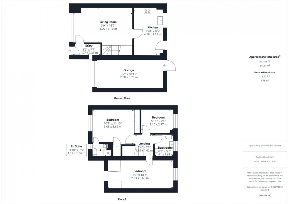 Floorplan for Thrush Close, Watermead, Aylesbury