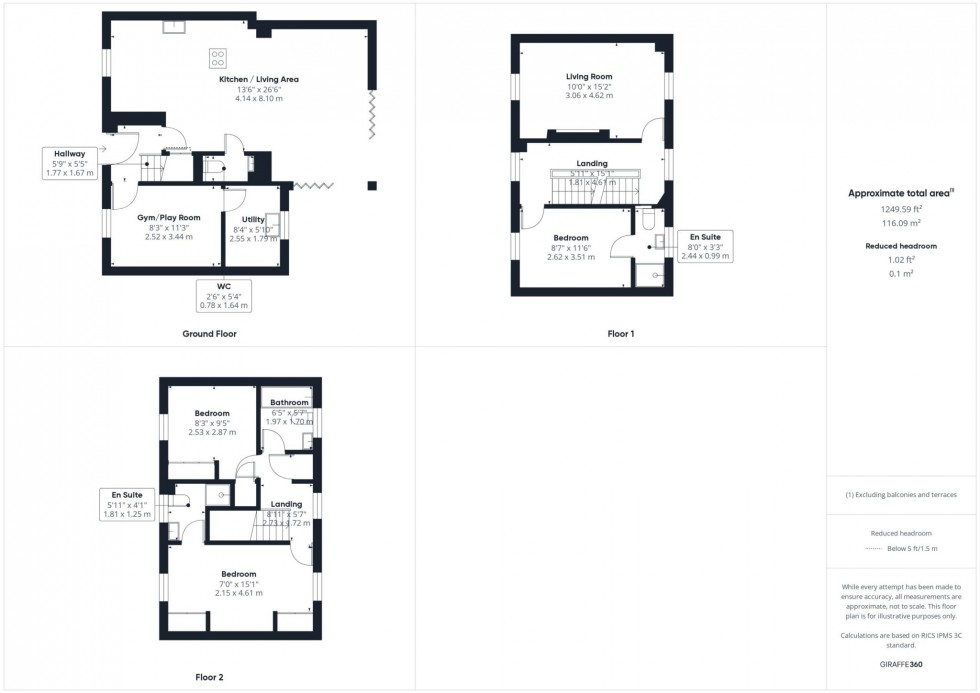 Floorplan for Queensgate, Fairford Leys, Aylesbury