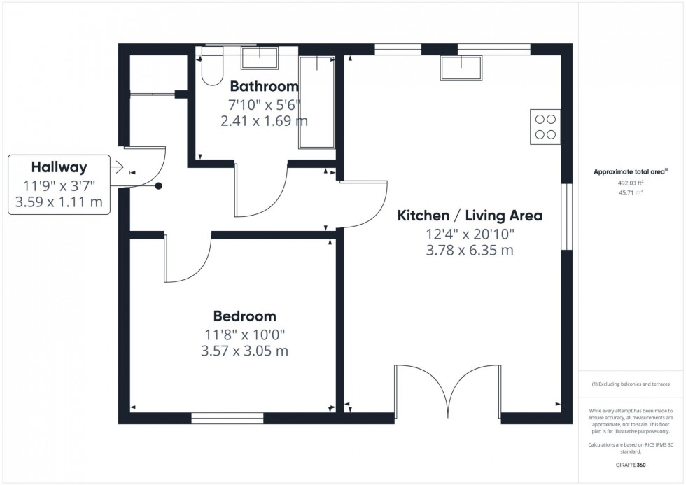 Floorplan for Blake Street, Aylesbury, Buckinghamshire