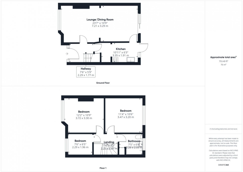 Floorplan for Headstone Drive, Harrow, Greater London