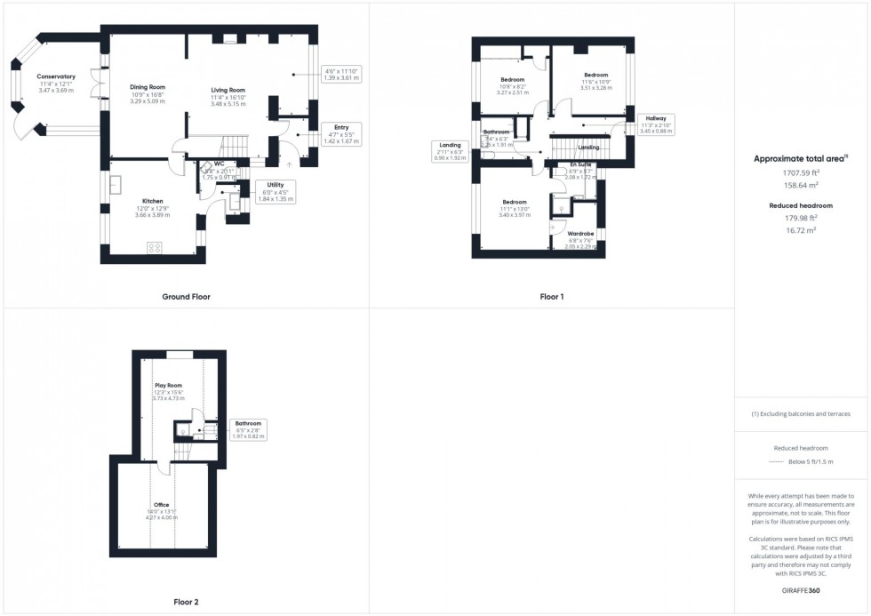 Floorplan for Upper Street, Quainton, Aylesbury